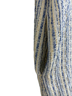 Pomander Place Striped Tweed Sleeveless Mini Dress Blue - detail