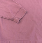 L.L.Bean Cotton Polo Long Sleeve Shirt Mauve - detail