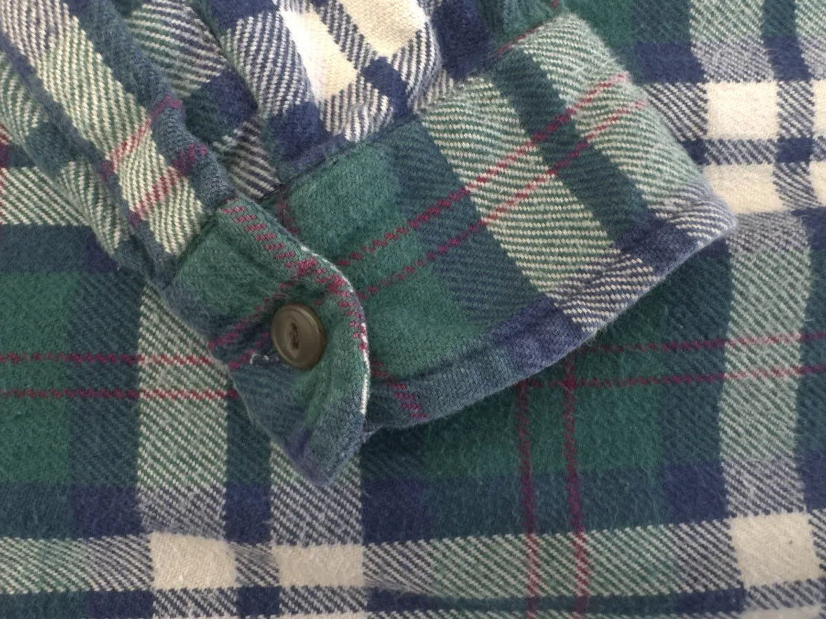 Abercrombie & Fitch Plaid Flannel Big Shirt - detail