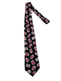 Signor Angelo Abstract Postage Stamp Silk Tie - front