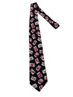 Signor Angelo Abstract Postage Stamp Silk Tie - front