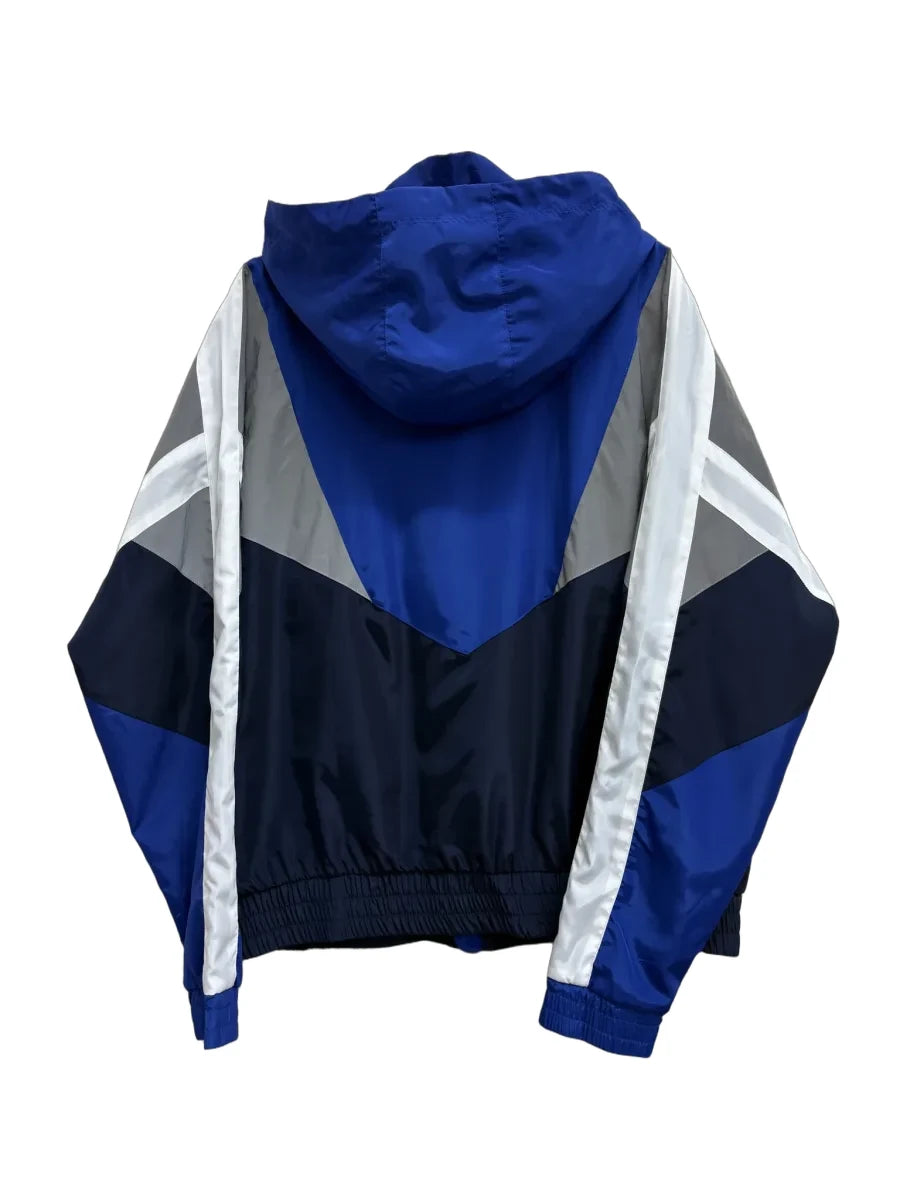 Forever 21 Color Block Windbreaker Jacket XL - back