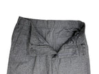Uniqlo Herringbone Tweed Pleated Trousers Grey - detail