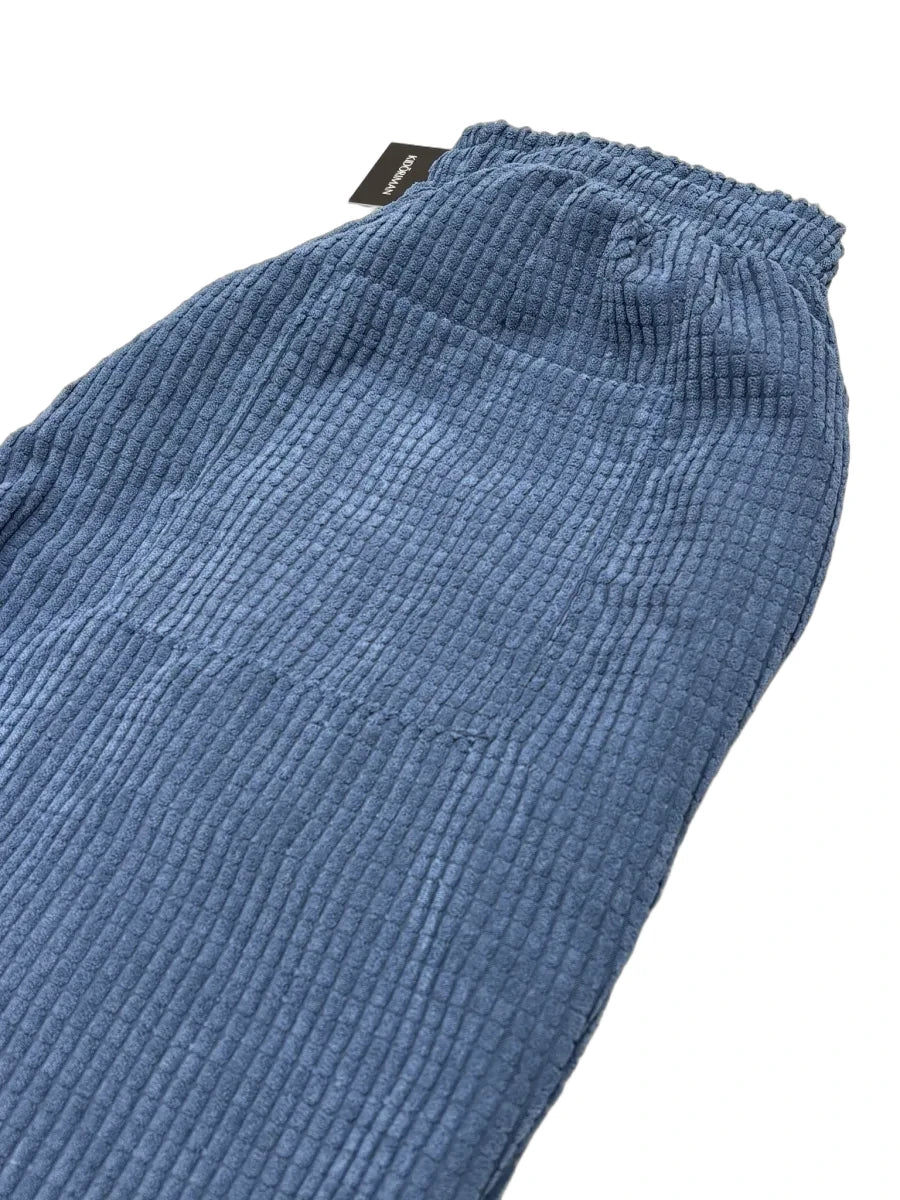 Kidoriman Textured Jogger Pants Blue - detail