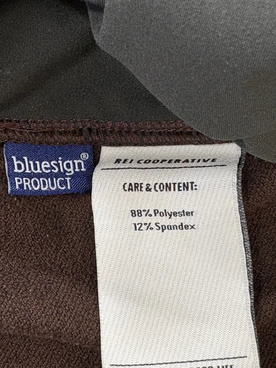 REI Cooperative Jogger Pants Dark Brown - label