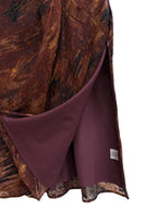 Coldwater Creek Abstract Print Chiffon Sleeveless Blouse XS - detail