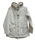 Natural Reflections Cream Essential Parka Jacket Hood - front