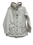 Natural Reflections Cream Essential Parka Jacket Hood - front