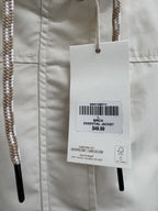 Natural Reflections Cream Essential Parka Jacket Hood - detail