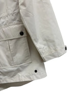 Natural Reflections Cream Essential Parka Jacket Hood - detail