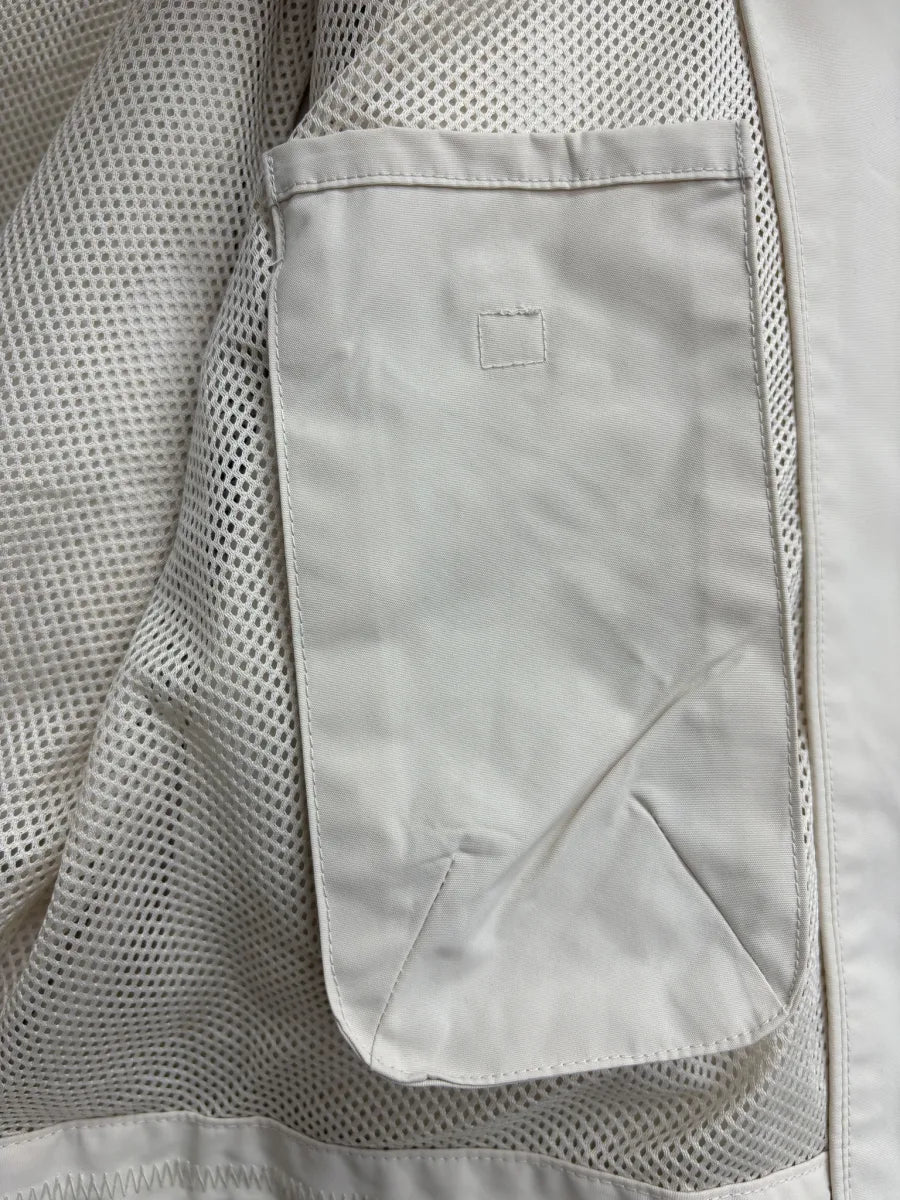 Natural Reflections Cream Essential Parka Jacket Hood - detail