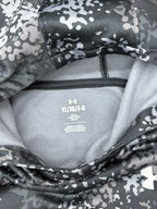 Under Armour Black Camo Print Youth Hoodie - tag