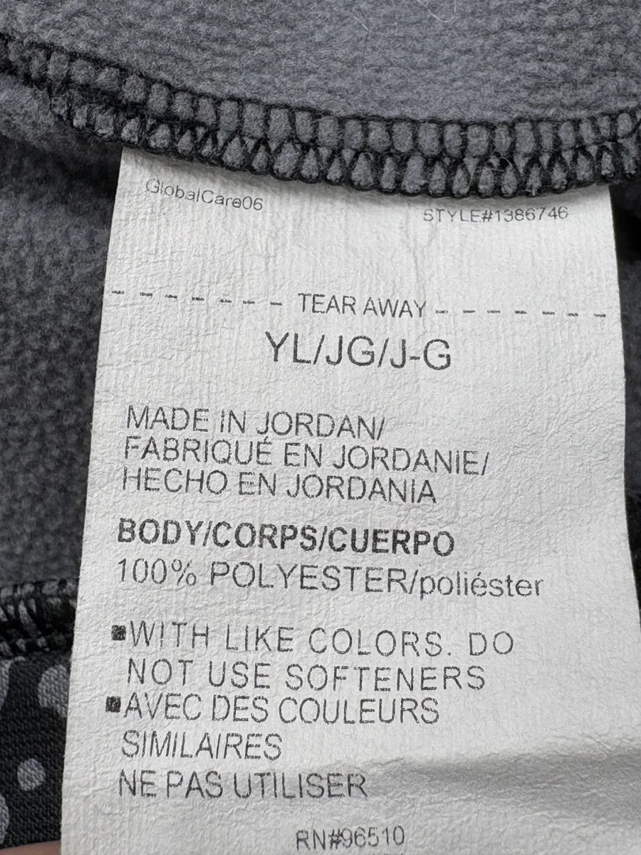 Under Armour Black Camo Print Youth Hoodie - label