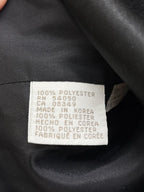 Jones New York Black Satin Lapel Blazer - label