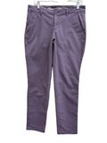 Eddie Bauer Legendwash Stretch Boyfriend Chino Purple - front
