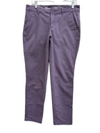 Eddie Bauer Legendwash Stretch Boyfriend Chino Purple - front