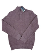 Perry Ellis Open-Front Shawl Collar Knit Sweater - front