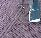 Perry Ellis Open-Front Shawl Collar Knit Sweater - detail