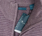 Perry Ellis Open-Front Shawl Collar Knit Sweater - label