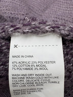 Perry Ellis Open-Front Shawl Collar Knit Sweater - tag