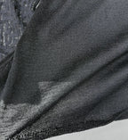 NIC+ZOE Lace Sleeve Knit Top Black - detail