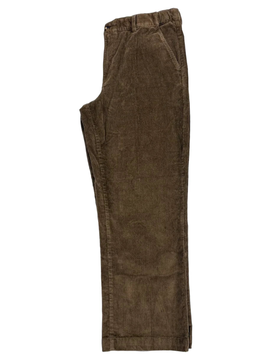 L.L.Bean Corduroy Comfort Waist Pants Brown - front