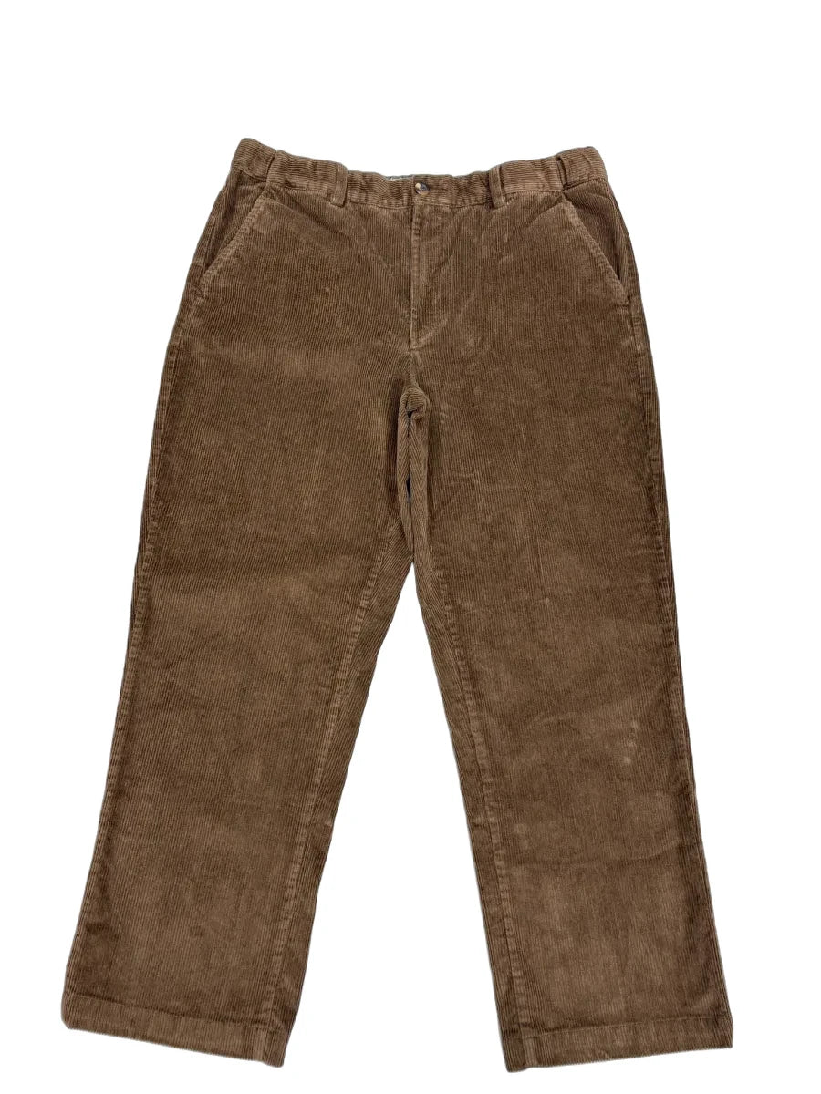 L.L.Bean Corduroy Comfort Waist Pants Brown - back