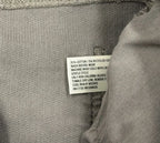 Corduroy Flare Pants Taupe Button Fly Size L - label