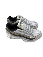Nike Air Max 95 Sneaker Silver Black Gold Kids - front