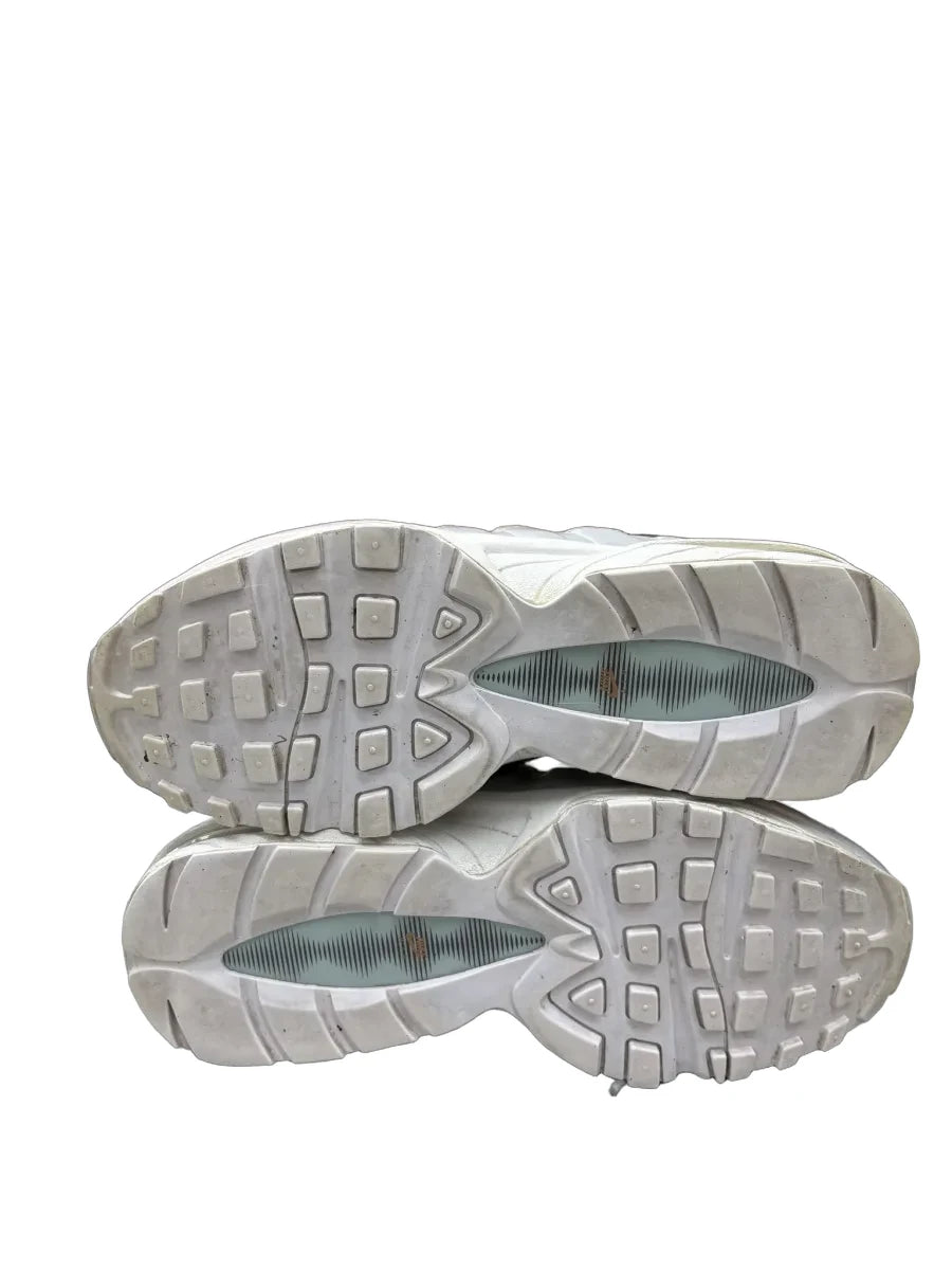 Nike Air Max 95 Sneaker Silver Black Gold Kids - back