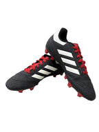 Adidas Goletto VII FG Soccer Cleat Black White Red - detail