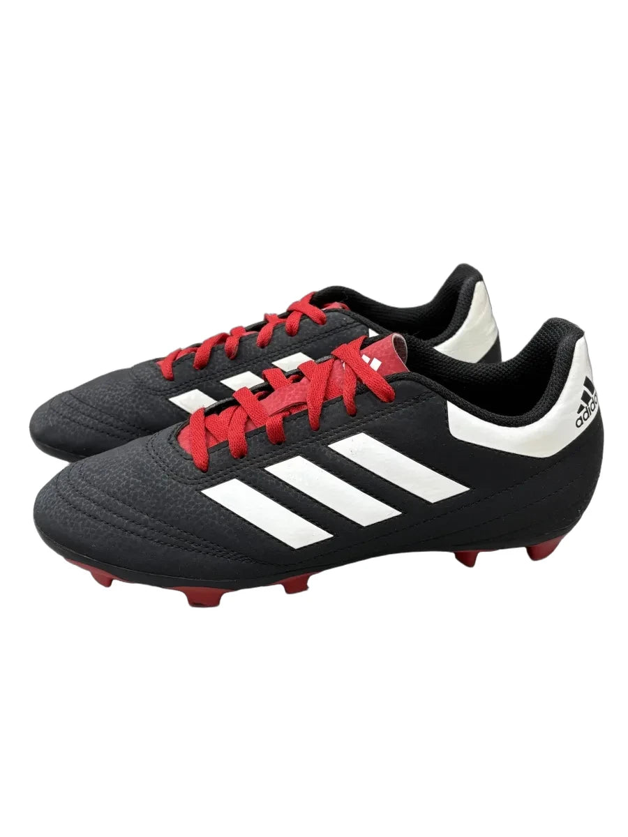 Adidas Goletto VII FG Soccer Cleat Black White Red - detail