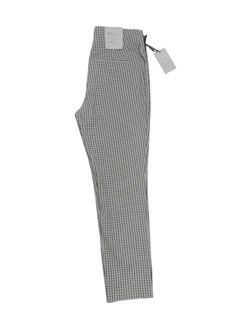 A New Day Brown Plaid Skinny Ankle Pants Size 10 - front
