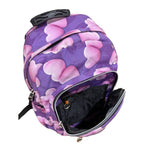 Kipling Bag pack mid sized in purple & Pink