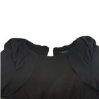 Eva Longoria black short sleeve dress for women in size petite 0