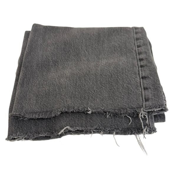 Zara jeans in size us 2 i black stone washed