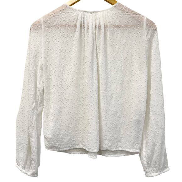 White Ming women's blouse in size XXS
