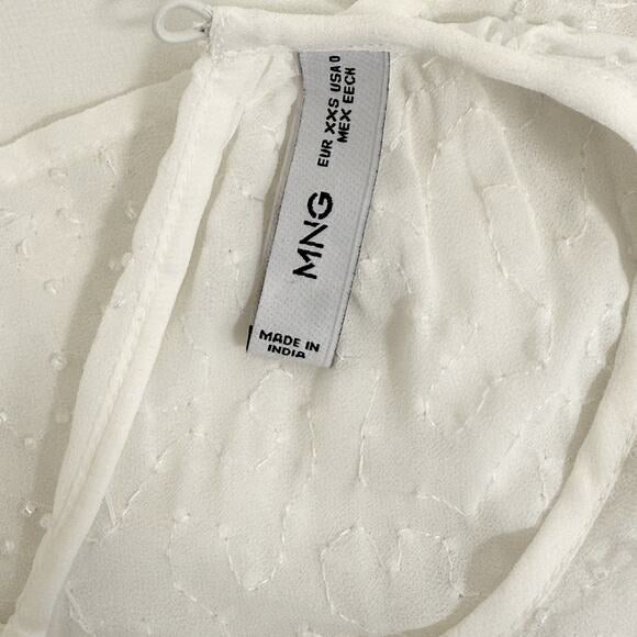 White Ming women's blouse in size XXS