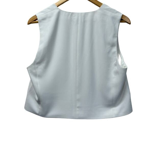 H&M white vest in size M for women
