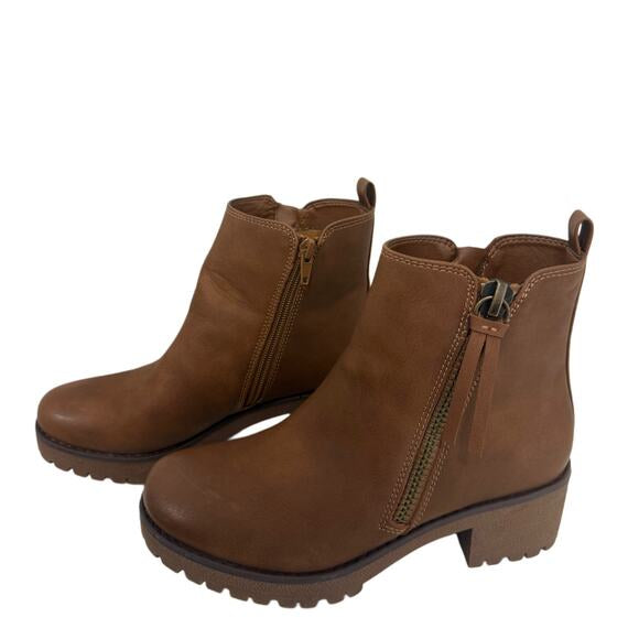 Bjorndahl brown boots woman's size 6
