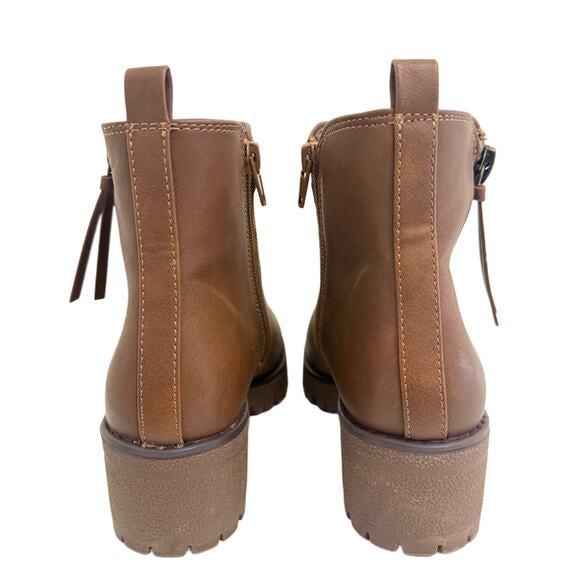 Bjorndahl brown boots woman's size 6