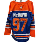 New Men’s Edmonton Oilers Connor McDavid Fanatics Royal Home Premium Jersey