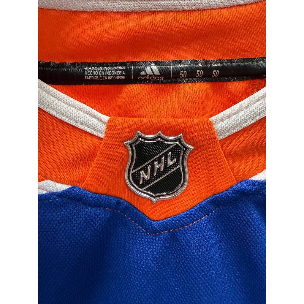 New Men’s Edmonton Oilers Connor McDavid Fanatics Royal Home Premium Jersey