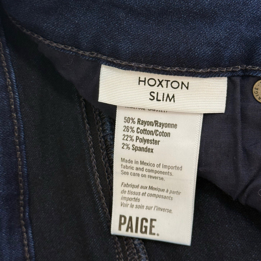 Hoxton slim dark blue jeans in size 29 for woman