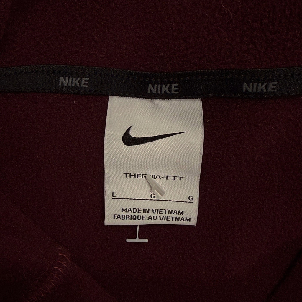Nike Hoodie in large burgundy color