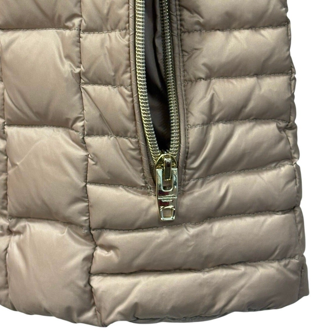 Art-No puffer jacket in beige for woman in size S