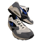 Nike Air Sneakers Gray White Blue Size US 9 / EU 42.5 Retro Running Style