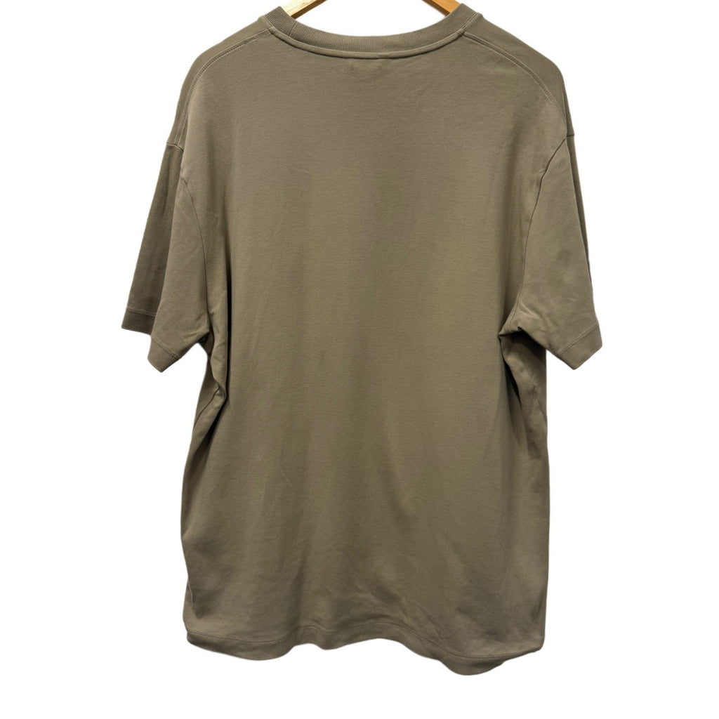 Massimo Dutti Men's grey knit top in size XL