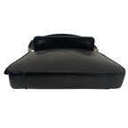 Zara Black Minimalist Baguette Shoulder Bag Silver Hardware Y2K Style