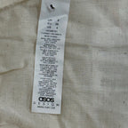 Asos cotton beige mini skirt in size 4 for women